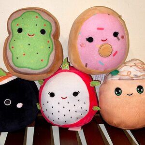 7 Squishmallows Food Bundle